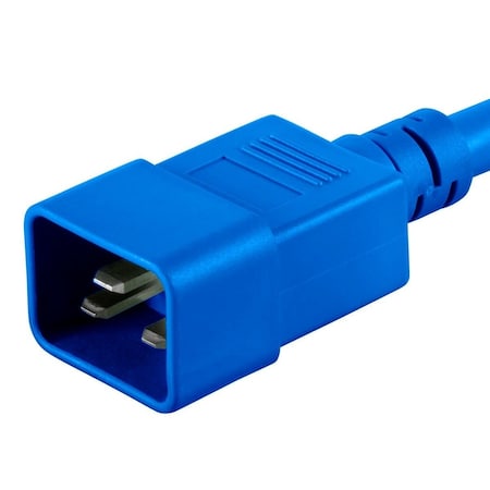 Monoprice Heavy Duty Extension Cord - IEC 60320 C20 to IEC 60320 C19_ 12AWG_ 20A 33635